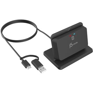 J5CREATE USB SMART CARD / CAC READER STAND