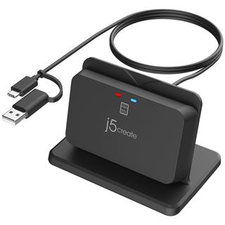 J5CREATE USB SMART CARD / CAC READER STAND