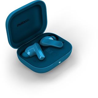 Motorola Moto Buds Bass, blue jewel
