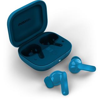 Motorola Moto Buds Bass, blue jewel