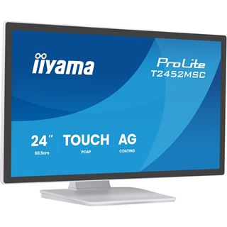 24" (60,96cm) iiyama ProLite T2452MSC-W1AG weiss 1920x1080