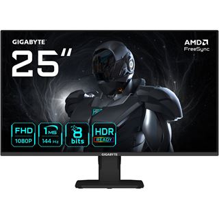24,5" (62,23cm) Gigabyte GS25F14 schwarz 1920x1080 1x