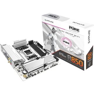 Sapphire Pure B850M WIFI AMD B850 So.AM5 DDR5 mATX Retourenware
