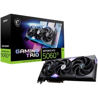 8GB MSI GeForce RTX 5060 Ti Gaming Trio OC GDDR7 retail