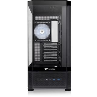 Thermaltake View 370 TG ARGB Midi Tower ohne Netzteil schwarz