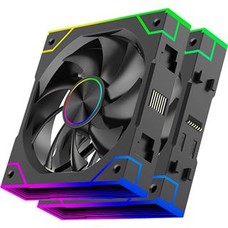 120x120x25mm Xilence Gaming Series ARGB XPF360.ARGB schwarz