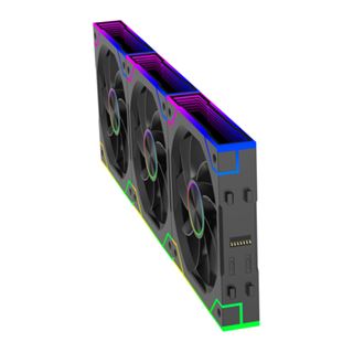 120x120x25mm Xilence Gaming Series Reverse ARGB XPF360R.ARGB schwarz