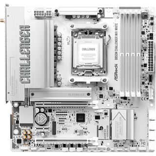 ASRock B850M Challenger WiFi White AMD B850 So.AM5 DDR &micro;ATX