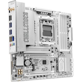 ASRock B850M Challenger WiFi White AMD B850 So.AM5 DDR &micro;ATX