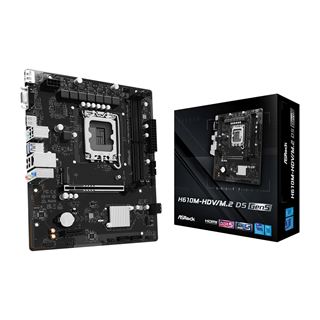 ASRock H610M-HDV/M.2 D5 Gen5 Intel H610 So. 1700 DDR5 &micro;ATX