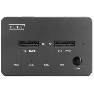 Digitus USB M.2 NVMe Klonstation, SSD, USB3.1 Typ-C