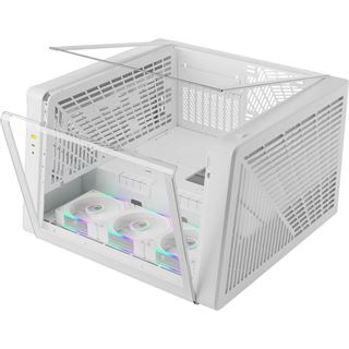 Gamdias Neso P1 PRO WW Midi Tower weiss, Retourenware