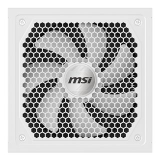 1000 Watt MSI MAG A1000GL White Modular 80+ Gold