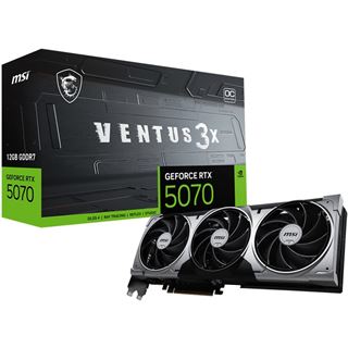 12GB MSI GeForce RTX 5070 Ventus 3X OC Retail