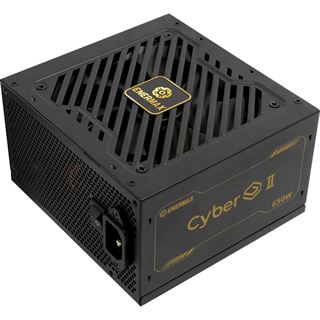 650 Watt Enermax CyberG II 80+ Gold Black non-mod