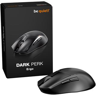 be quiet! Dark Perk Ergo 2.4 GHz und USB schwarz (kabellos)