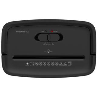 HP Aktenvernichter OneShred 6CC schwarz