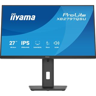 27" (68,58cm) iiyama ProLite XB2797QSU-B1 schwarz 2560x1440 1x