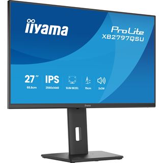 27" (68,58cm) iiyama ProLite XB2797QSU-B1 schwarz 2560x1440 1x