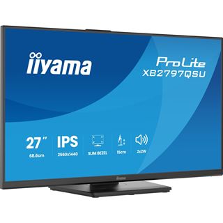 27" (68,58cm) iiyama ProLite XB2797QSU-B1 schwarz 2560x1440 1x