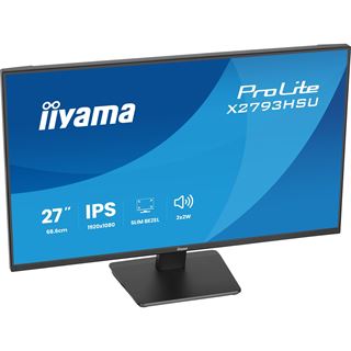 27" (68,58cm) iiyama ProLite X2793HSU-B1 schwarz 1920x1080 1x