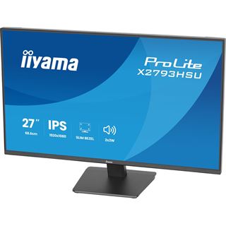 27" (68,58cm) iiyama ProLite X2793HSU-B1 schwarz 1920x1080 1x