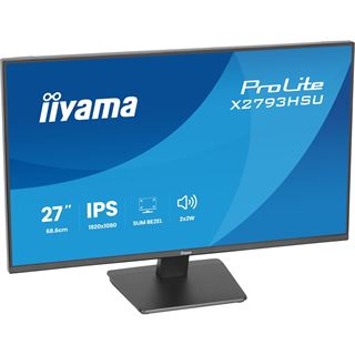 27" (68,58cm) iiyama ProLite X2793HSU-B1 schwarz 1920x1080 1x