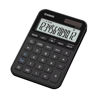 CASIO MS-20YC-BK Taschenrechner schwarz