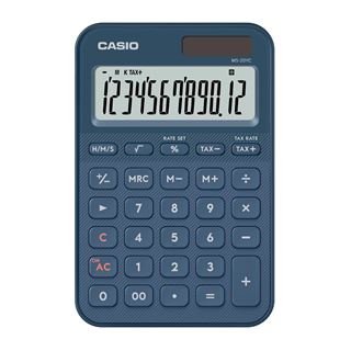 CASIO MS-20YC-NY Taschenrechner marineblau
