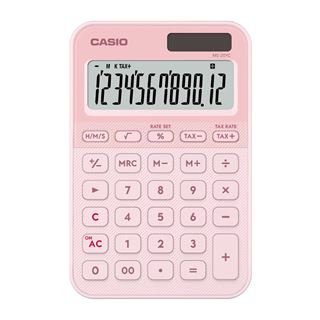 CASIO MS-20YC-LP Taschenrechner hellrosa