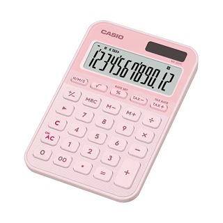 CASIO MS-20YC-LP Taschenrechner hellrosa
