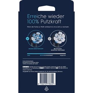 Oral-B iO Ultimative Reinigung Zahnb&uuml;rstenaufs&auml;tze schwarz
