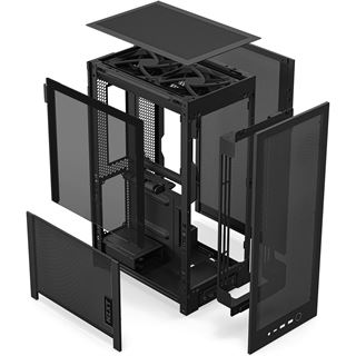 NZXT H2 Flow (2026) Mini Tower ohne Netzteil schwarz
