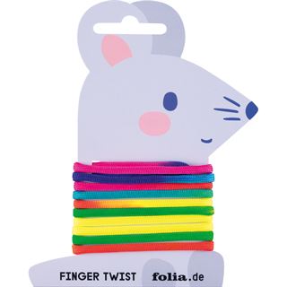 folia FingerTwist Fadenspiel mehrfarbig
