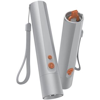 hama FL350-C LED Taschenlampe silber 17,5 cm, 1 St.