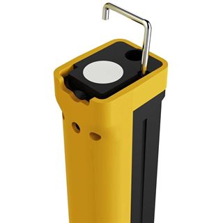 hama W500-C LED Taschenlampe gelb, bis zu 500 Lumen, 1 St.