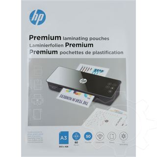 HP Premium Laminierfolien gl&auml;nzend f&uuml;r A3 80 micron, 50 St.