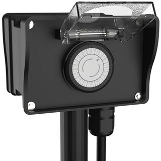 ANSMANN AES8 Zeitschaltuhr schwarz