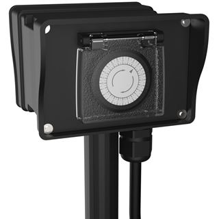 ANSMANN AES8 Zeitschaltuhr schwarz