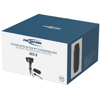 ANSMANN AES8 Zeitschaltuhr schwarz