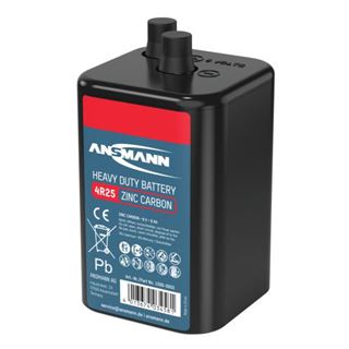 ANSMANN Batterien 4R25 Zink-Kohle 6V-Blockbatterie 6,0 V, 15 St.