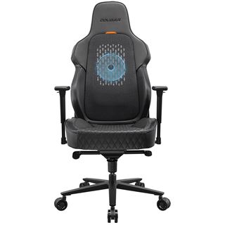 Cougar NxSys Aero, ARGB L&uuml;fter, Schwarz Gaming-Stuhl