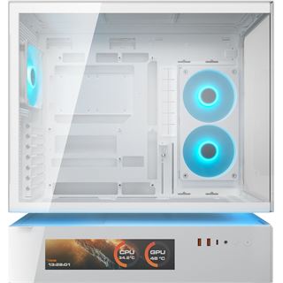 Cougar CFV235 Vision Midi Tower ohne Netzteil weiss