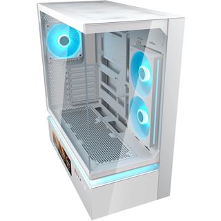 Cougar CFV235 Vision Midi Tower ohne Netzteil weiss