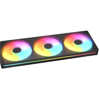 363,6x125x25mm Cougar Cougar Unity 360 ARGB Reversed , schwarz, 3x