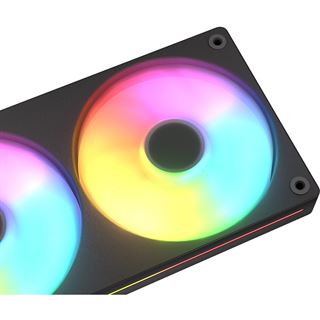 243,6x125x25mm Cougar Cougar Unity 240 ARGB schwarz 2x 120mm