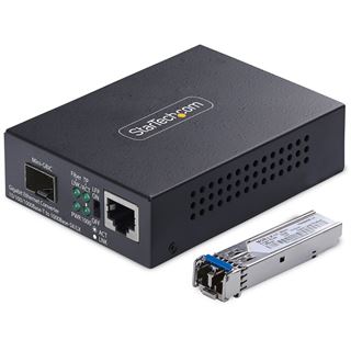 STARTECH SM LC FIBER MEDIA CONVERTER MCM1110SMLC40