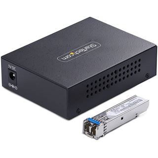 STARTECH SM LC FIBER MEDIA CONVERTER MCM1110SMLC40