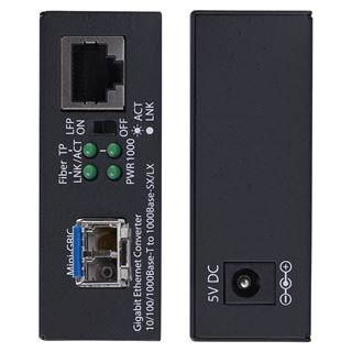 STARTECH SM LC FIBER MEDIA CONVERTER MCM1110SMLC40