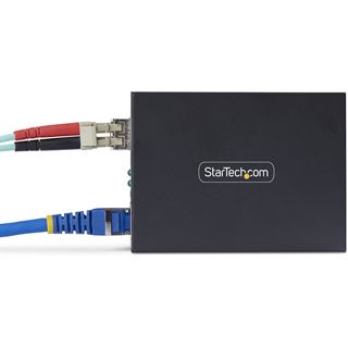 STARTECH SM LC FIBER MEDIA CONVERTER MCM1110SMLC40
